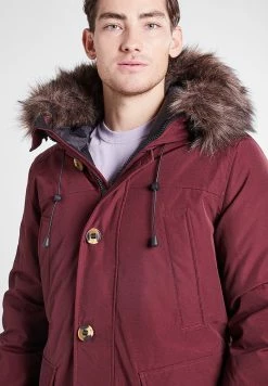 Superdry ROOKIE DOWN PARKA - Down Jacket - Albarn Clay Burgundy -Superdry Shop 4dd8a73f96104b3c8ca021aa2915a417