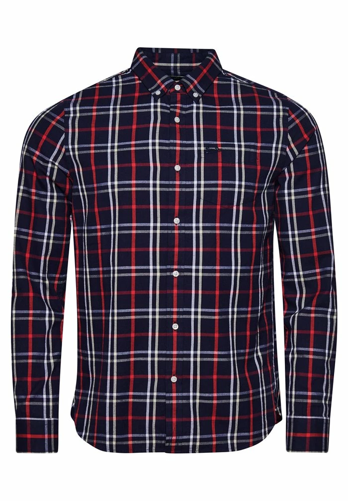 Superdry VINTAGE CHEC - Shirt - Dartmouth Check Navy 5 Superdry VINTAGE CHEC - Shirt - Dartmouth Check Navy - Image 5