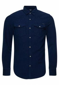 Superdry RESURRECTION - Shirt - Rinse Wash Indigo 11 Superdry RESURRECTION - Shirt - Rinse Wash Indigo -Superdry Shop 4e181d22c36a45b2894832c73fcd6aa7