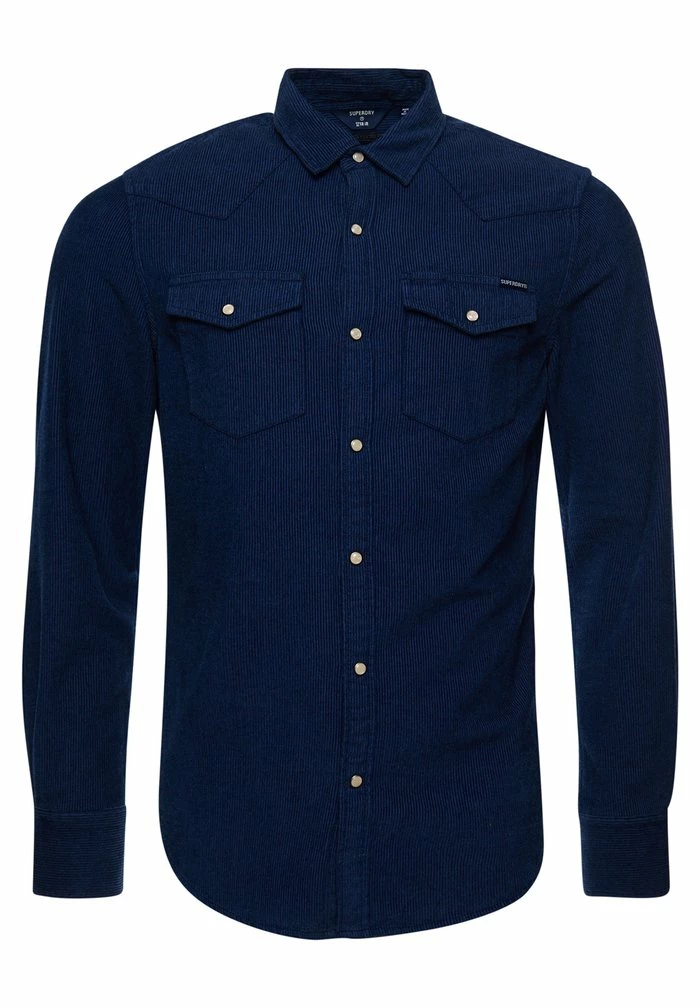 Superdry RESURRECTION - Shirt - Rinse Wash Indigo 6 Superdry RESURRECTION - Shirt - Rinse Wash Indigo - Image 6