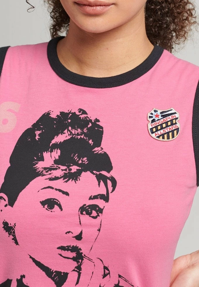 Superdry ALLSTARS AH GRAPHIC - Top - Montauk Blush 3 Superdry ALLSTARS AH GRAPHIC - Top - Montauk Blush - Image 3