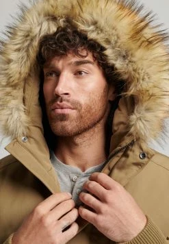 Superdry EVEREST - Winter Jacket - Sandstone -Superdry Shop 4e972c4cc58547c9a79b438a360ad9cd