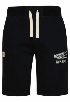 Superdry VINTAGE ATHLETIC - Shorts - Black -Superdry Shop 4ea988a3d48f4ddcbe1b3587ecab4471