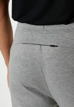 Superdry TRAINING GYMTECH - Tracksuit Bottoms - Grey Marl -Superdry Shop 4effe659bb014d409f66cd60ec2325a6