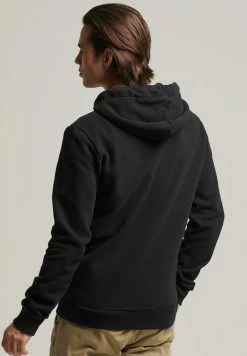 Superdry VINTAGE CORE LOGO CLASSIC - Zip-up Sweatshirt - Black -Superdry Shop 4f0605a0c0904097ab0ee8c7b5998aec