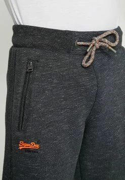 Superdry LABEL CALI - Tracksuit Bottoms - Black Carbon 9 Superdry LABEL CALI - Tracksuit Bottoms - Black Carbon -Superdry Shop 4f21081fe1704437ada0568d7bec0494