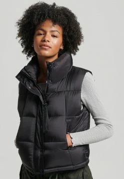 Superdry MOUNTAIN - Waistcoat - Black
