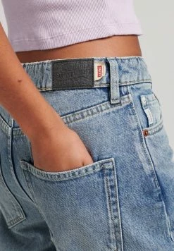 Superdry VINTAGE WIDE - Flared Jeans - Houston Mid Vintage -Superdry Shop 4f68097bf26d4619a0ff1fb1cbefd32c