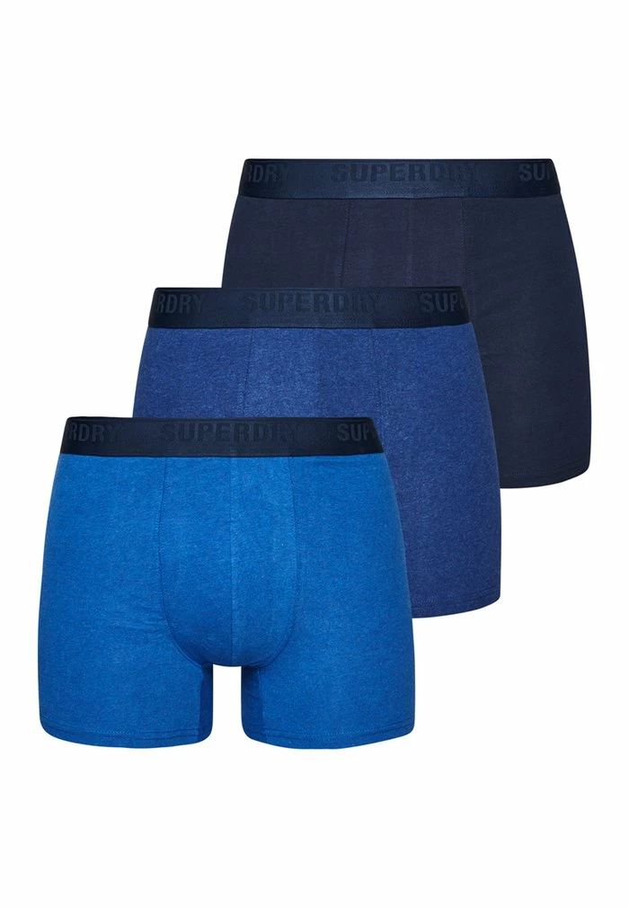 Superdry 3 PACK - Pants - Navy Bright Blue Mazarine 2 Superdry 3 PACK - Pants - Navy Bright Blue Mazarine - Image 2
