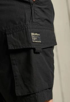 Superdry PATCHED ALPHA - Shorts - Black -Superdry Shop 4f89eae0014d432fbd89826a7414b24d