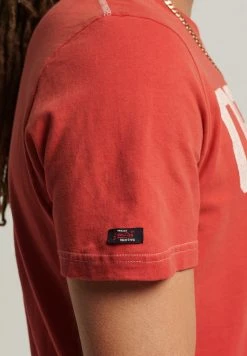 Superdry Print T-shirt - Red