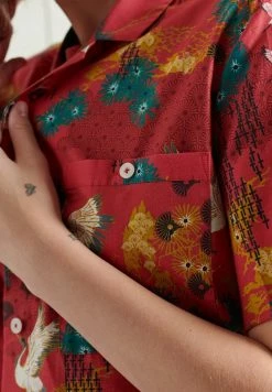 Superdry HAWAIIAN - Button-down Blouse - Red Hawaiian -Superdry Shop 501123647da44ac7a10158ab6718e160