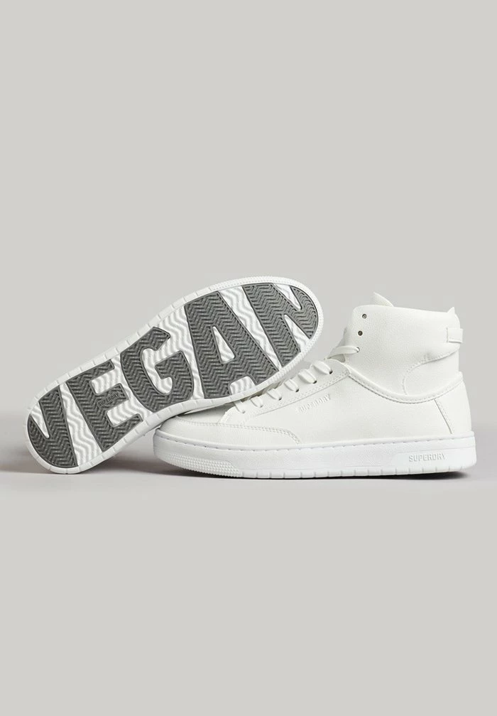 Superdry High-top Trainers - White 2 Superdry High-top Trainers - White - Image 2