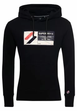 Superdry Hoodie - Black -Superdry Shop 505fb1c4c9bb4960979ff834e0c82178