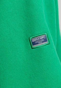 Superdry CORE LOGO SOURCE BRUSHED - Hoodie - Drop Kick Green -Superdry Shop 50743befa7c1464fb48e38df3e986f0f