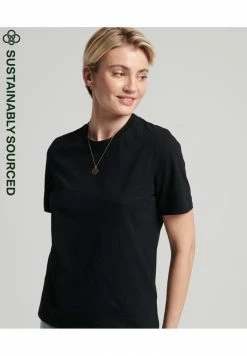 Superdry STUDIOS ESSENTIAL - Basic T-shirt - Black