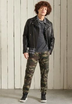 Superdry VINTAGE LOGO EMBOSSED - Print T-shirt - Meteorite Feeder