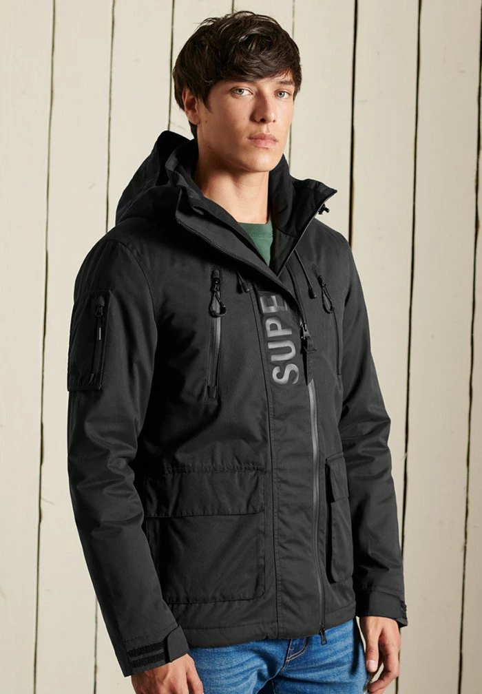 Superdry ULTIMATE MICROFIBRE - Light Jacket - Jet Black 2 Superdry ULTIMATE MICROFIBRE - Light Jacket - Jet Black - Image 2