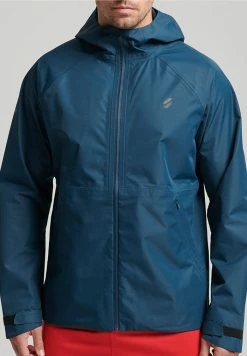 Superdry SPORT - Waterproof Jacket - Blue Bottle