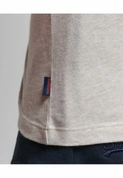 Superdry VINTAGE BASEBALL 3/4 SLEEVED - Long Sleeved Top - Bright Orange Marl Oat Marl -Superdry Shop 52b8595e899f4c7c99accec2064e8463