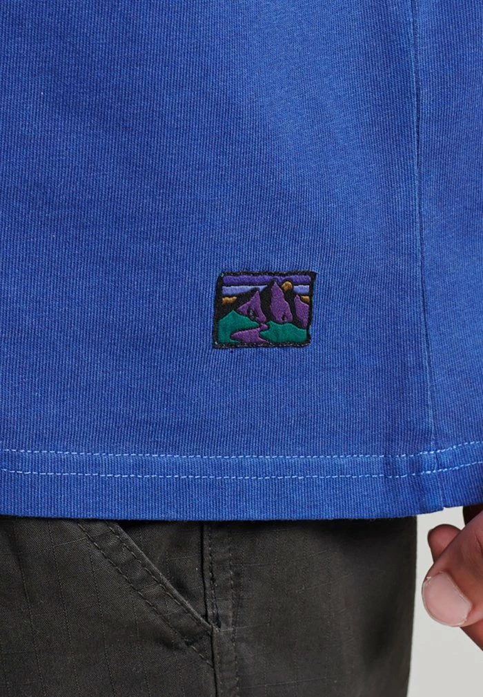 Superdry LONG SLEEVE - Long Sleeved Top - Twilight Navy 3 Superdry LONG SLEEVE - Long Sleeved Top - Twilight Navy - Image 3