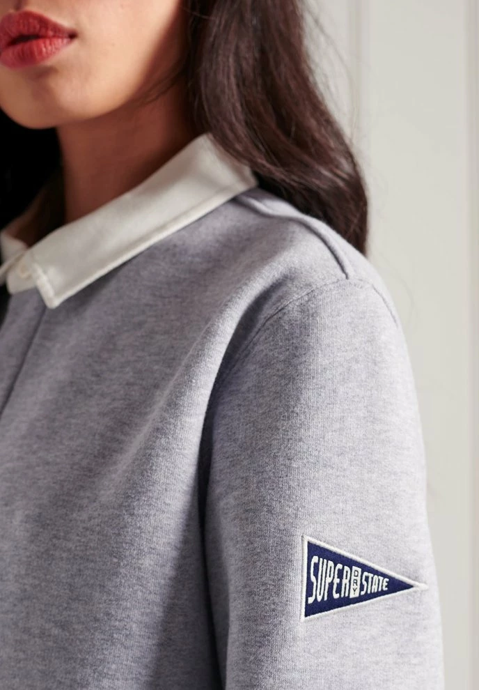 Superdry RUGBY - Sweatshirt - Ice Marl 3 Superdry RUGBY - Sweatshirt - Ice Marl - Image 3