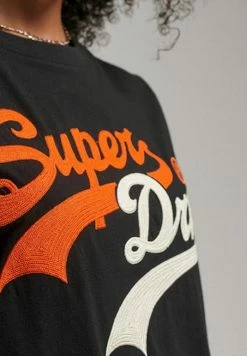 Superdry VINTAGE VL - Print T-shirt - Black -Superdry Shop 52cddaae8870419f92c06b0cb054b176