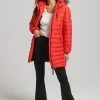 Superdry Winter Coat - High Risk Red