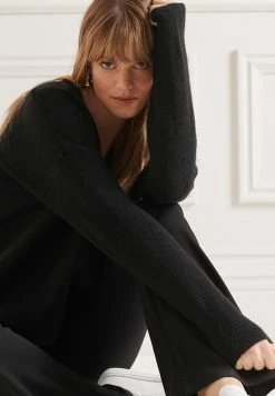 Superdry STUDIOS SLOUCH - Jumper - Black -Superdry Shop 52f4df8c97d24db0a5ea7f8839df5600