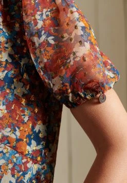 Superdry SHORT SLEEVED - Blouse - Red Floral -Superdry Shop 533d9e4ec0374b2089be1dacc800fa92