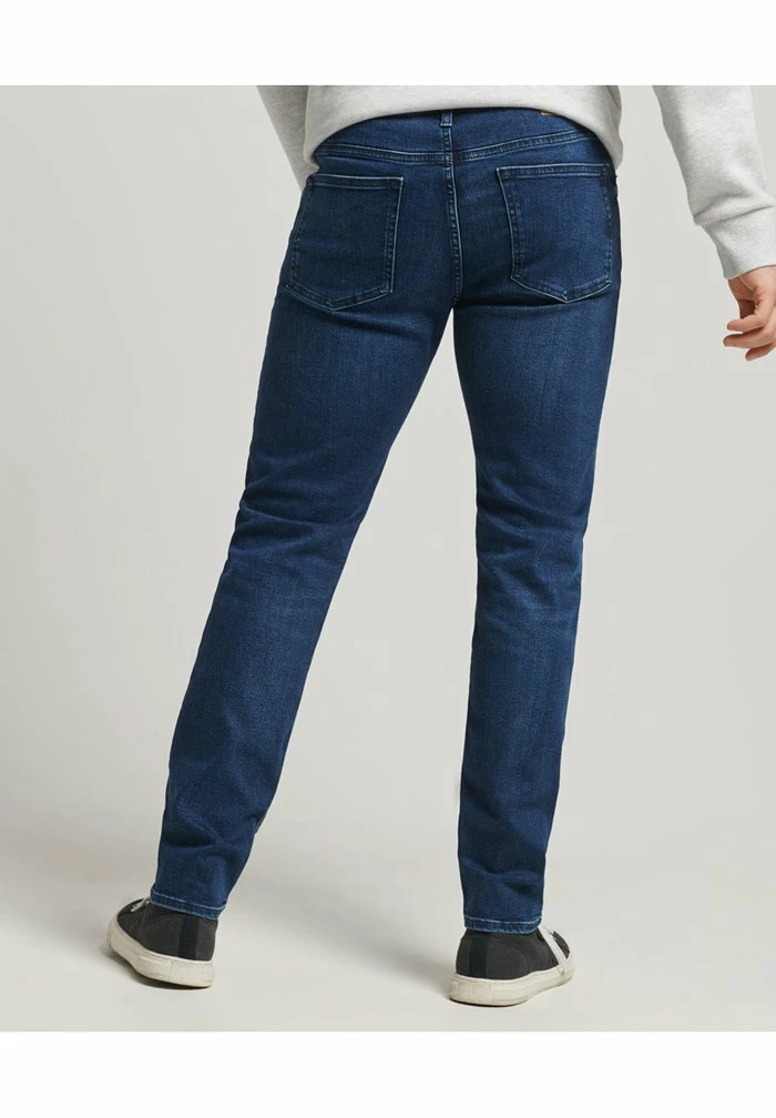 Superdry Straight Leg Jeans - Vanderbilt Ink Worn 2 Superdry Straight Leg Jeans - Vanderbilt Ink Worn - Image 2