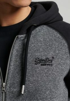 Superdry VINTAGE LOGO BASEBALL - Zip-up Sweatshirt - Black 8 Superdry VINTAGE LOGO BASEBALL - Zip-up Sweatshirt - Black -Superdry Shop 53a57621ff9441f2a2a7f7868d4292e2