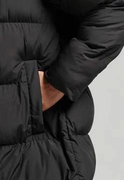 Superdry Winter Coat - Black -Superdry Shop 53d20abb1bda4a308bbb1ec35b5b2d72