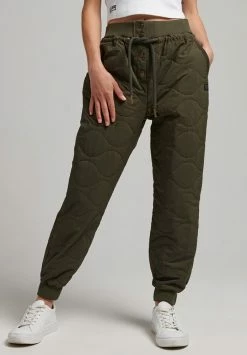 Superdry Trousers - Dark Khaki
