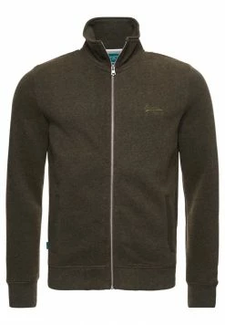 Superdry Zip-up Sweatshirt - Olive Marl -Superdry Shop 544a016a4da54d3fa458af5861d79fa5