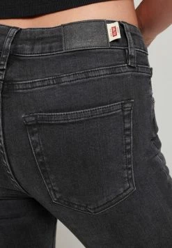 Superdry VINTAGE MID RISE SKINNY - Jeans Skinny Fit - Walcott Black Stone 9 Superdry VINTAGE MID RISE SKINNY - Jeans Skinny Fit - Walcott Black Stone -Superdry Shop 549371017fec4c1eb596b109ded1e9df