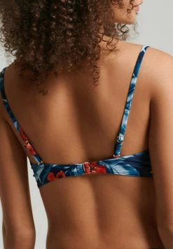 Superdry Bikini Top - Indo Leaf Blue -Superdry Shop 54a8c3a3bf0f404f91558bdf45002e96