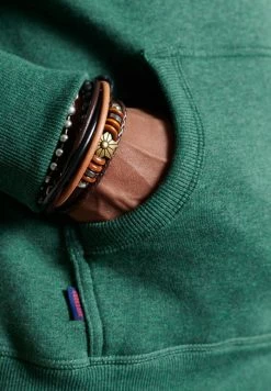 Superdry VINTAGE LOGO EMBROIDERED - Hoodie - Heritage Pine Green Marl 7 Superdry VINTAGE LOGO EMBROIDERED - Hoodie - Heritage Pine Green Marl -Superdry Shop 54de31b7bb8d4e30b3917bbe2fbdd2ba