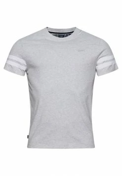 Superdry QUARTERBACK - Print T-shirt - Glacier Grey Marl -Superdry Shop 54e67faa7de94ece975be9ca2f11f163