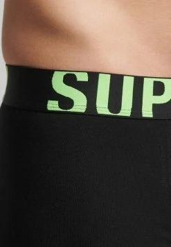 Superdry 2 PACK - Pants - Black Fluro