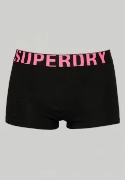 Superdry 2 PACK - Pants - Black Fluro -Superdry Shop 551a72c83a83404299ed4144ef653034