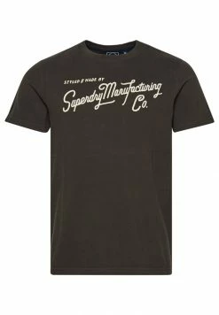 Superdry VINTAGE STYLED - Print T-shirt - Vintage Black -Superdry Shop 5561b2b426a34fc5adeffc5f175f3c63