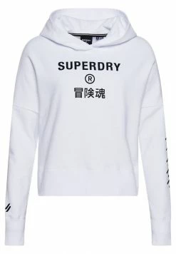 Superdry CODE CORE - Hoodie - Optic -Superdry Shop 556f621cafa7473ba6b6d9f4694aa48b
