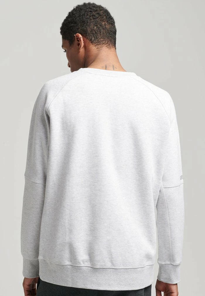 Superdry TECH - Sweatshirt - Cadet Grey Marl 2 Superdry TECH - Sweatshirt - Cadet Grey Marl - Image 2