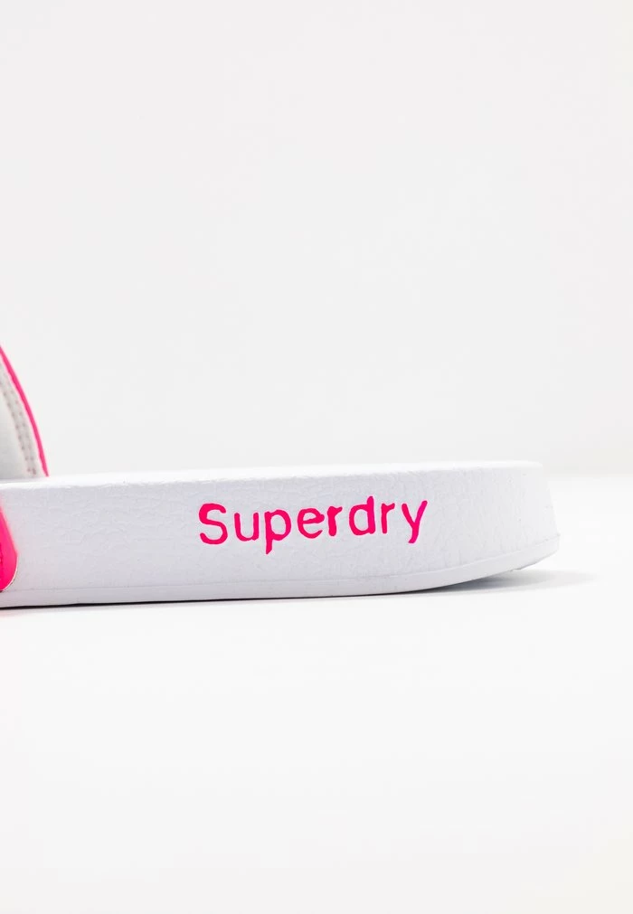 Superdry POOL SLIDE - Mules - Fluro Pink 7 Superdry POOL SLIDE - Mules - Fluro Pink - Image 7