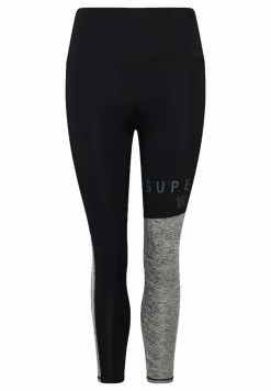 Superdry TRAINING GRAPHIC - Leggings - Trousers - Black/grey Marl 11 Superdry TRAINING GRAPHIC - Leggings - Trousers - Black/grey Marl -Superdry Shop 567946a3bc9542349b5fce460c74dfd2