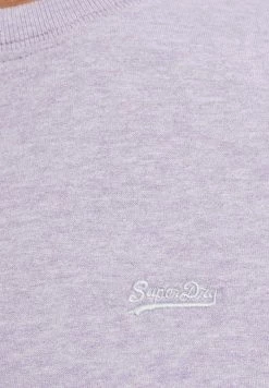 Superdry Basic T-shirt - Pale Lilac Marl -Superdry Shop 56a105fd195d4d9cab94ea7559f89713