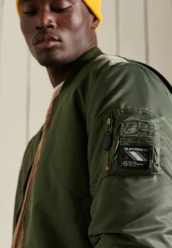 Superdry Bomber Jacket - Sage Green -Superdry Shop 56a68d64e9574d168ed0eef6e5e1e556