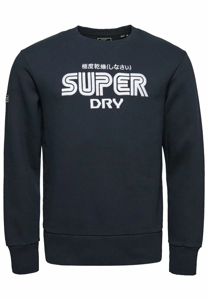Superdry VINTAGE GAME ON - Sweatshirt - Eclipse Navy 3 Superdry VINTAGE GAME ON - Sweatshirt - Eclipse Navy - Image 3
