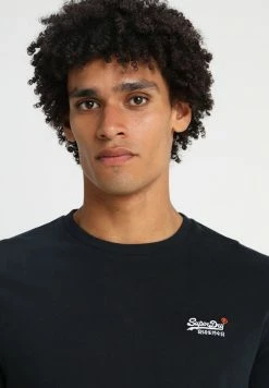 Superdry ORANGE LABEL VINTAGE TEE - Long Sleeved Top - Eclipse Navy -Superdry Shop 56de17bbe9bd43d5a969f9679adf9cac